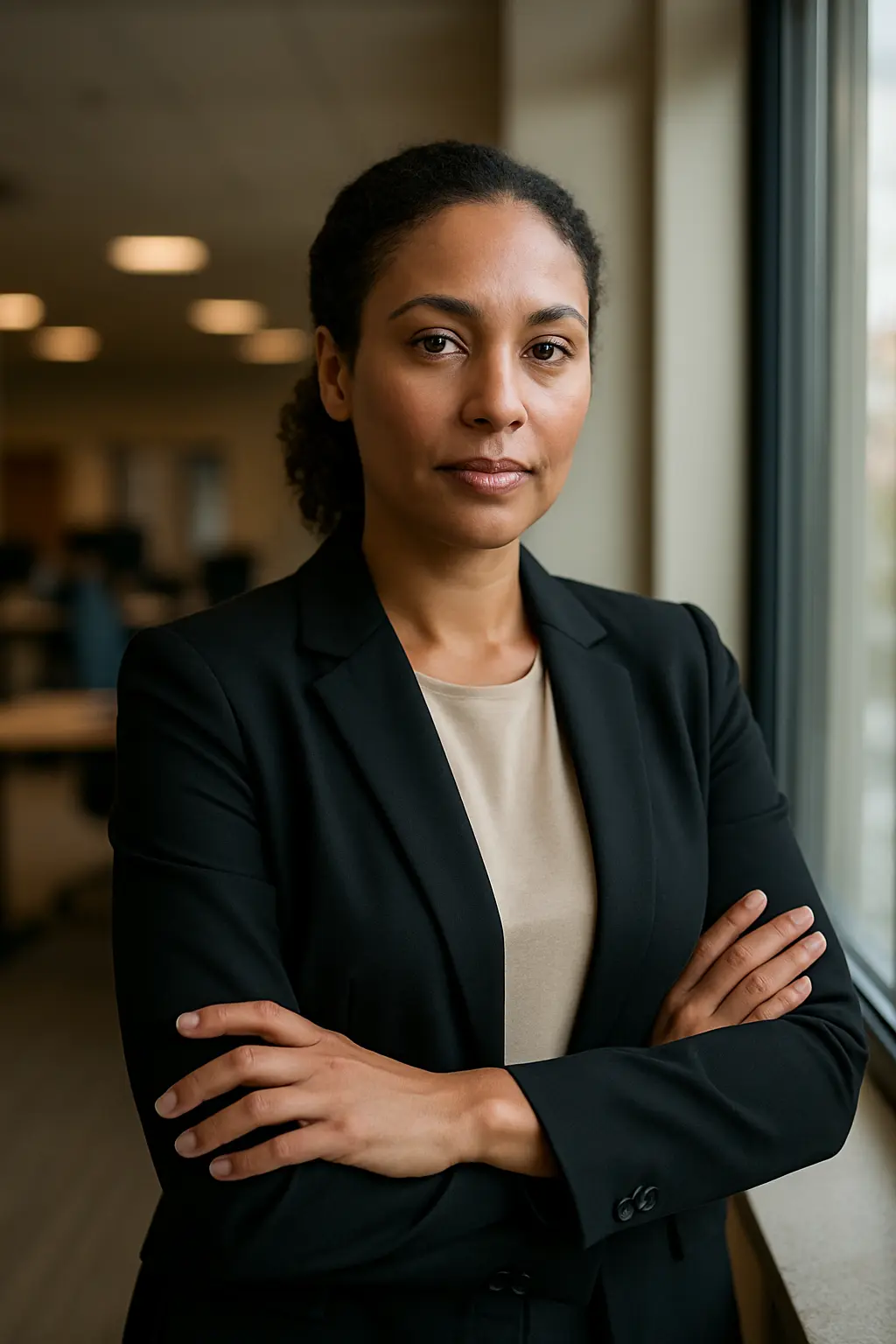 psicóloga explicando cómo establecer límites saludables en el trabajo proteger bienestar productividad