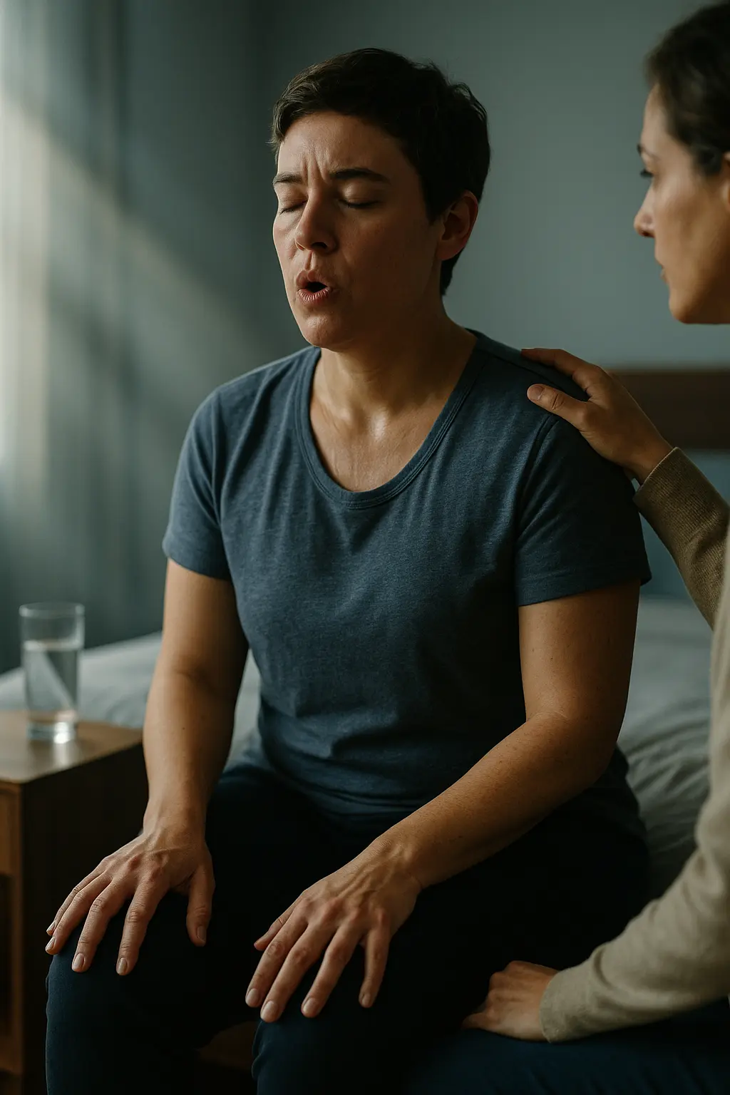 psicóloga explicando guía paso a paso para manejar ataques de pánico técnicas inmediatas estrategias largo plazo