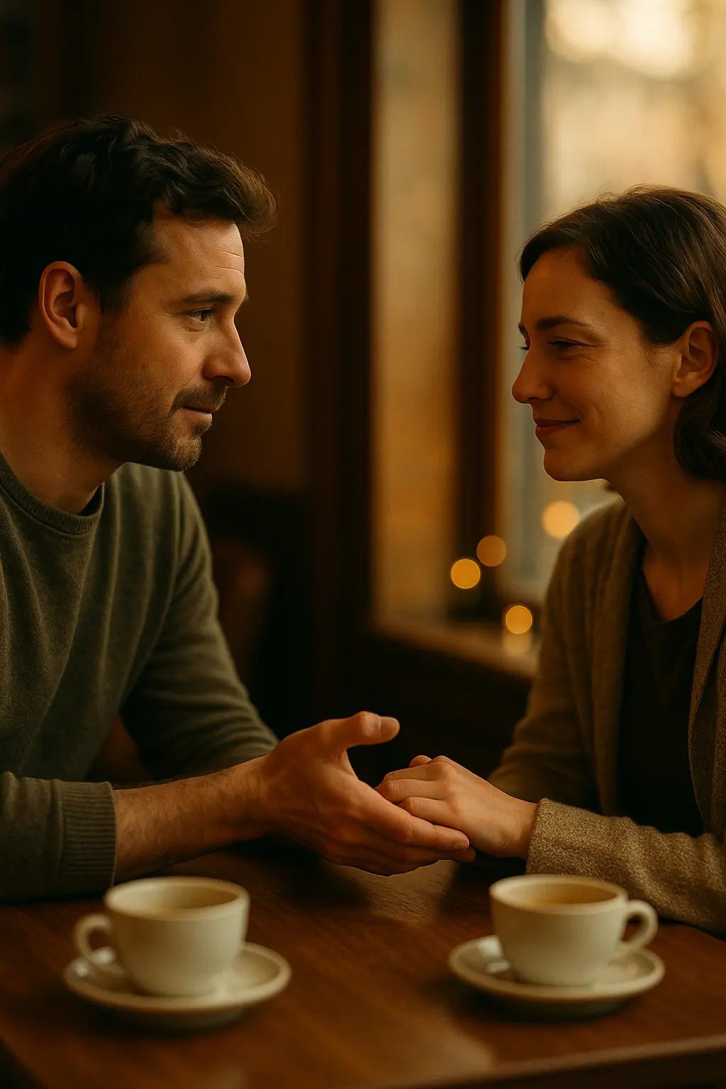 psicóloga explicando estrategias para resolver conflictos y mejorar comunicación en pareja